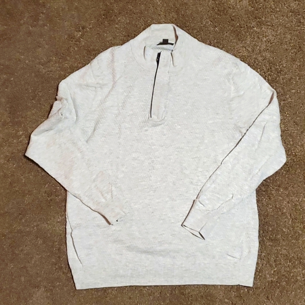 Tasso Elba's quarter zip sweater